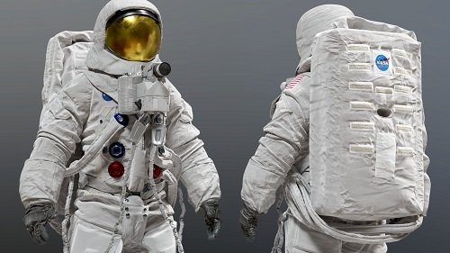 SPACESUIT NASA APOLLO 11 3D model