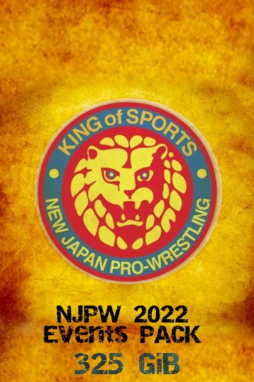 NJPW 2022 Events Pack English MIXED