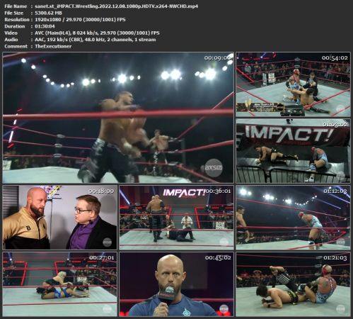 iMPACT Wrestling 2022.12.08 1080p HDTV x264-NWCHD