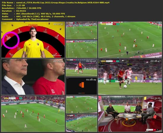 FIFA World Cup 2022 Group Stage Croatia Vs Belgium WEB H264-RBB