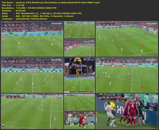 FIFA World Cup 2022 Serbia vs Switzerland HDTV x264-SANET