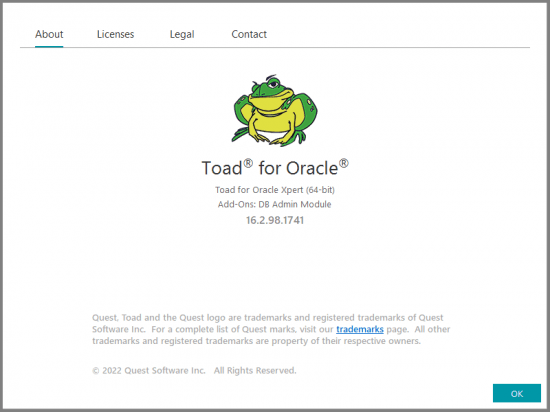 Toad for Oracle 2022 Edition 16.2.98.1741 (x86 / x64)