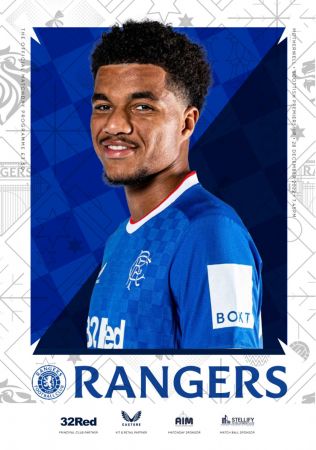 Rangers Football Club Matchday Programme - Rangers vs Motherwell - 28 December 2022