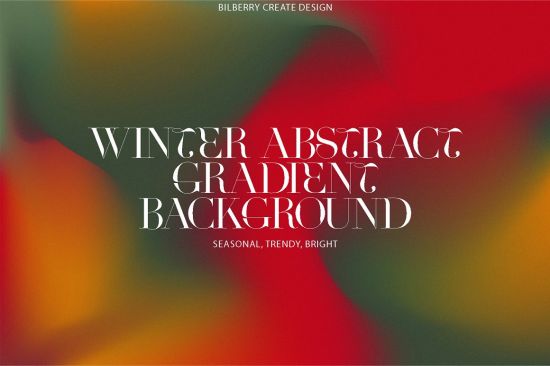 Winter abstract gradient background - 10936858