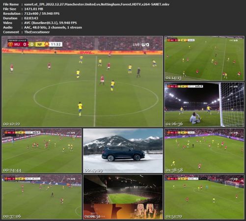 EPL 2022.12.27 Manchester United vs Nottingham Forest HDTV x264-SANET