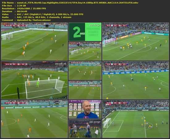 FIFA World Cup Highlights S2022E14 FIFA Day14 1080p RTE WEB-DL H 264-TEiLiFiS