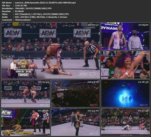 AEW Dynamite 2022.11.30 HDTV x264-NWCHD