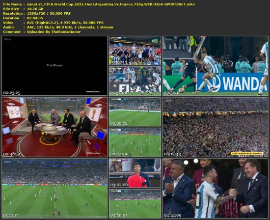 FIFA World Cup 2022 Final Argentina Vs France 720p WEB H264-SPORTSNET