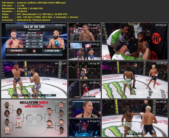 Bellator 289 HDTV H264-RBBMain Card