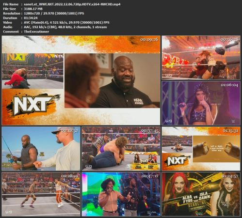 WWE NXT 2022.12.06 720p HDTV x264-NWCHD