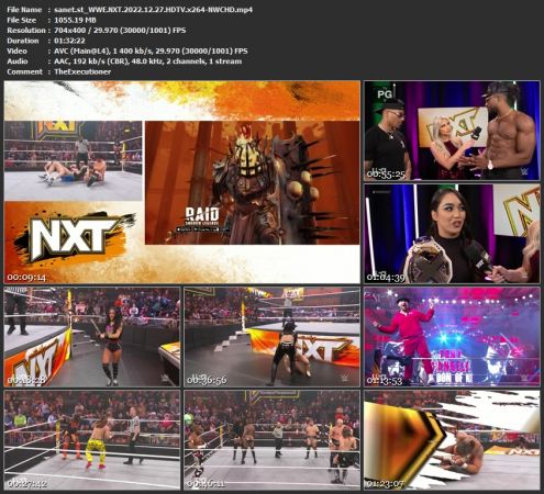 WWE NXT 2022.12.27 HDTV x264-NWCHD