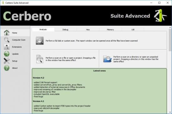 free for mac instal Cerbero Suite Advanced 6.5.1