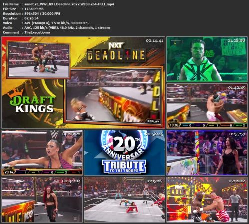 WWE NXT Deadline 2022 WEB h264-HEEL
