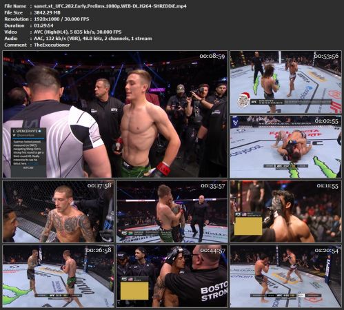 UFC 282 Early Prelims 1080p WEB DL H264-SHREDDiE