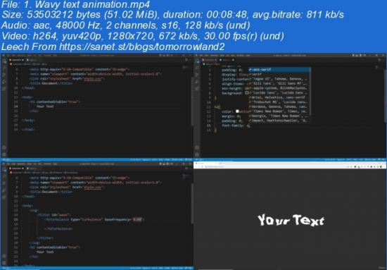 SVG Animation Project with CSS