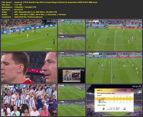 FIFA World Cup 2022 Group Stage Poland Vs Argentina WEB h264-RBB