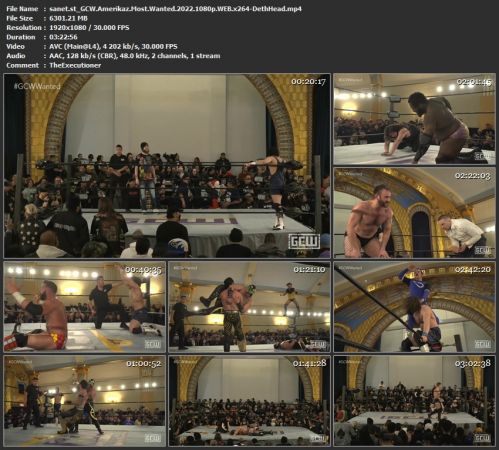 GCW Amerikaz Most Wanted 2022 1080p WEB x264-DethHead