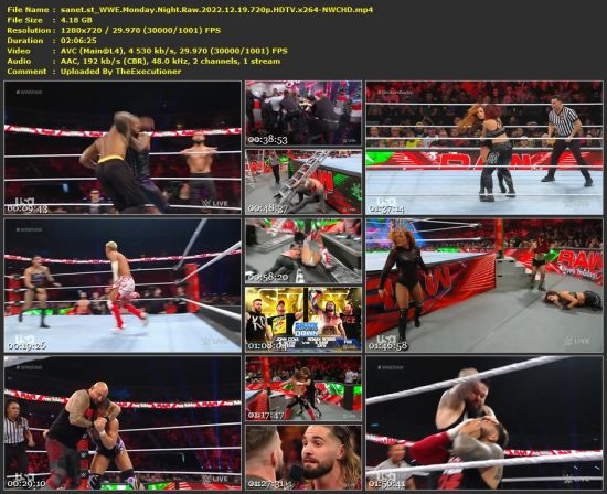 WWE Monday Night Raw 2022 12 19 720p HDTV x264-NWCHD