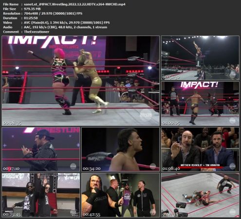 iMPACT Wrestling 2022.12.22 HDTV x264-NWCHD