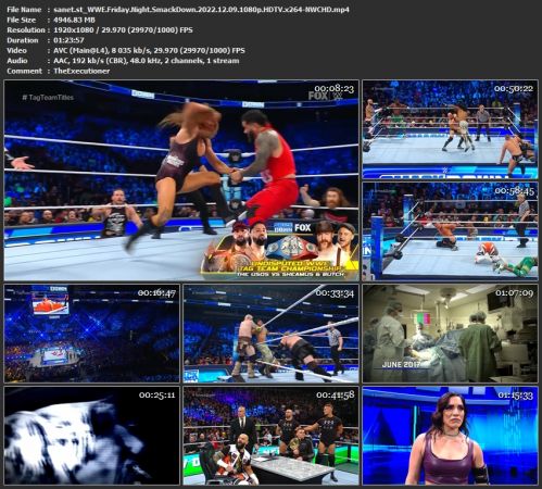 WWE Friday Night SmackDown 2022.12.09 1080p HDTV x264-NWCHD