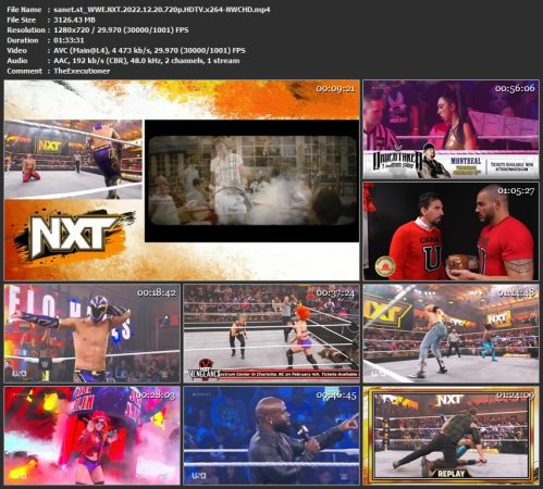 WWE NXT 2022.12.20 720p HDTV x264-NWCHD