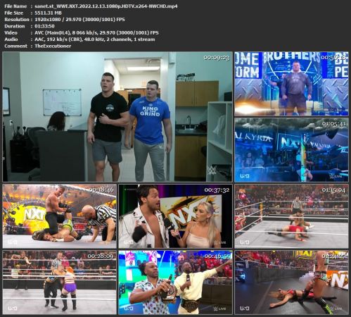 WWE NXT 2022.12.13 1080p HDTV x264-NWCHD