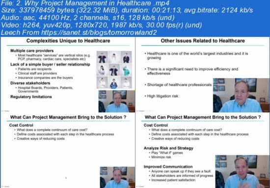 Managing Projects in Healthcare (1 of 3), Plain &amp; Simple