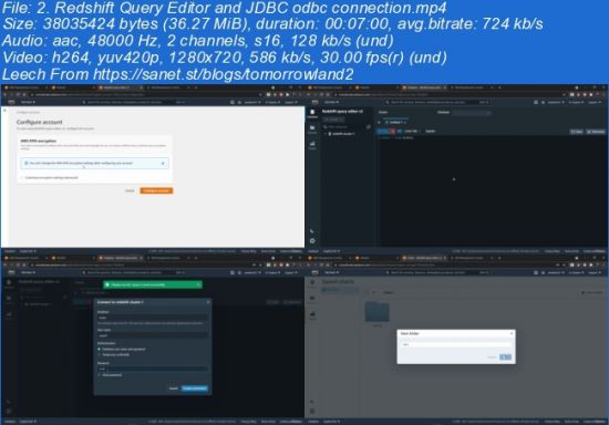 Build and Deploy Clusters on AWS Redshift