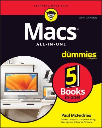 Macs All-in-One For Dummies, 6th Edition (True EPUB)