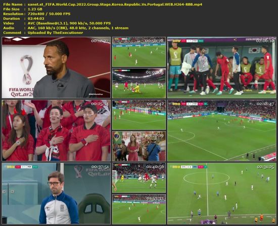 FIFA World Cup 2022 Group Stage Korea Republic Vs Portugal WEB H264-RBB