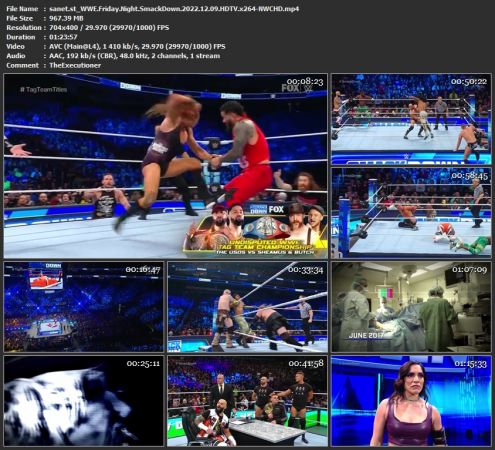 WWE Friday Night SmackDown 2022.12.09 HDTV x264-NWCHD