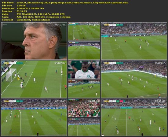 FIFA World Cup 2022 Group Stage Saudi Arabia Vs Mexico 720p WEB H264-SPORTSNET