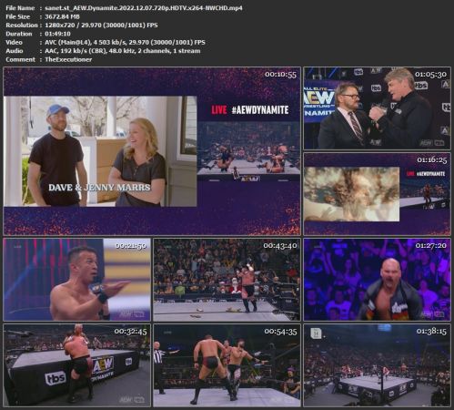 AEW Dynamite 2022.12.07 720p HDTV x264-NWCHD