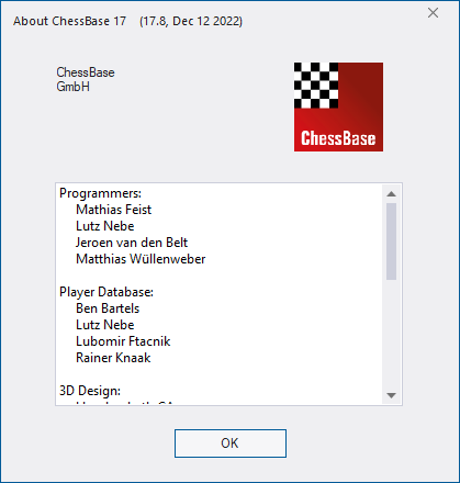 ChessBase 17.8 Multilingual