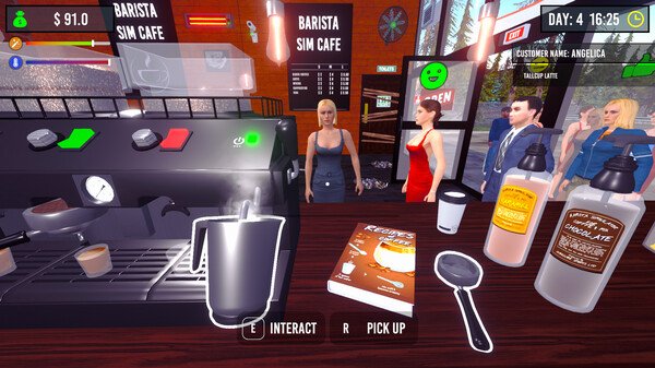 Barista Simulator Early Access