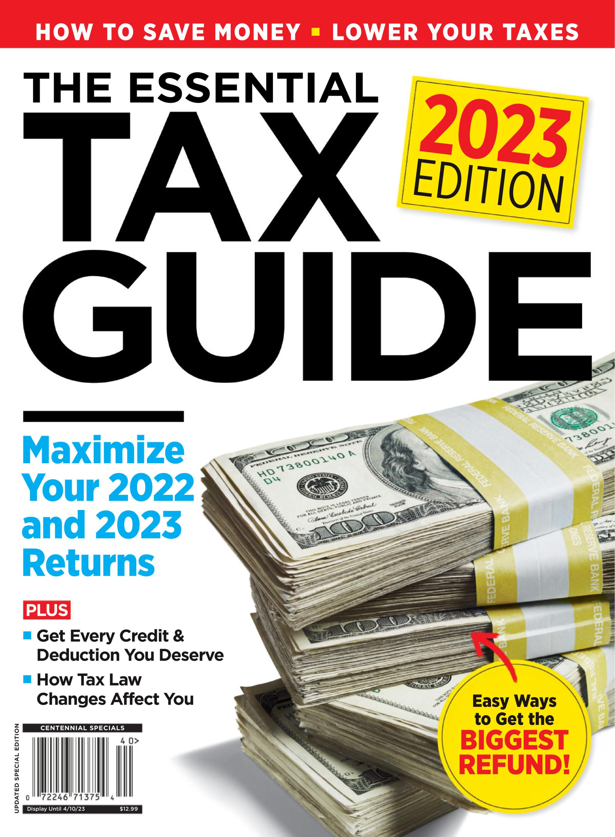 The Essential Tax Guide 2023 Edition SoftArchive
