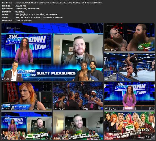 WWE The SmackDown LowDown S01 720p WEBRip x264-GalaxyTV