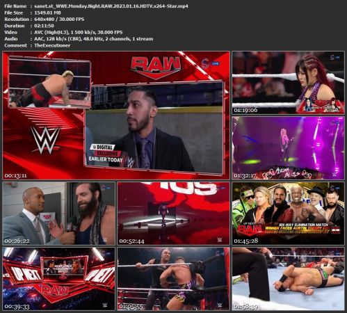 WWE Monday Night RAW 2023.01.16 HDTV x264-Star