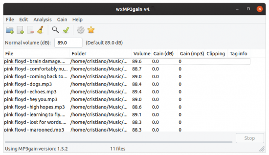 wxMP3gain v4.0