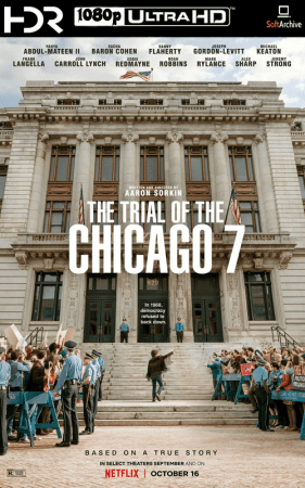 The Trial of the Chicago 7 2020 1080p NF WEBRip x265 HDR DDP 5.1 Weasley HONE
