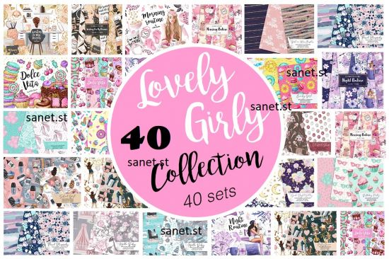 The Lovely Girly Collection - 41 Premium Graphics