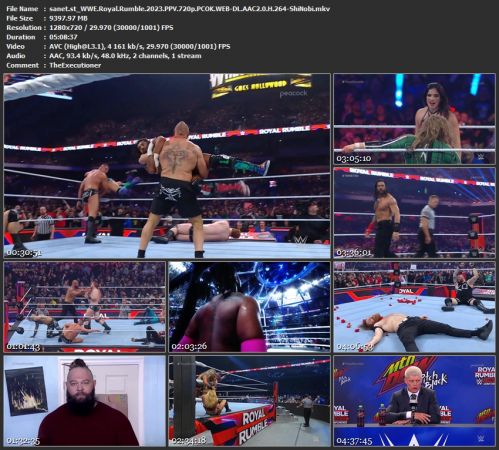WWE Royal Rumble 2023 PPV 720p PCOK WEB-DL H264-ShiNobi