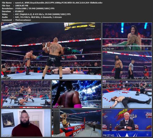 WWE Royal Rumble 2023 PPV 1080p PCOK WEB-DL H264-ShiNobi