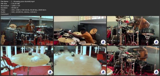 Udemy Learn How To Play Drums With John Michael Sesay