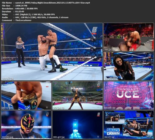 WWE Friday Night SmackDown 2023.01.13 HDTV x264-Star