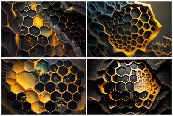 16 Lavish Honeycomb Wallpapers - 12786806