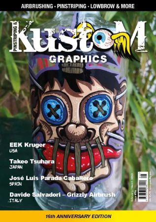 Pinstriping &amp; Kustom Graphics - Issue 96, February/March 2023(True PDF)