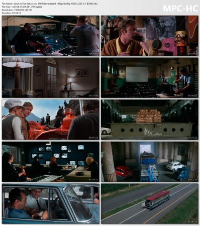 The Italian Job 1969 Remastered 1080p BluRay HEVC x265 5.1 BONE