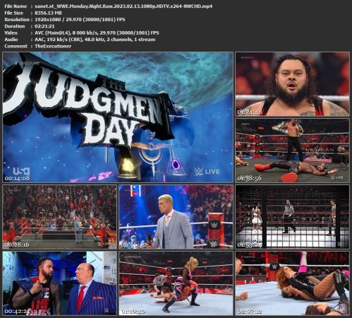 WWE Monday Night Raw 2023.02.13 1080p HDTV x264-NWCHD