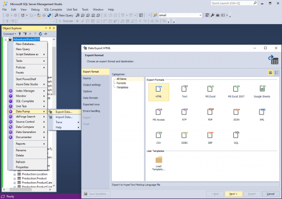 Devart dbForge Data Pump for SQL Server 2025.3.107